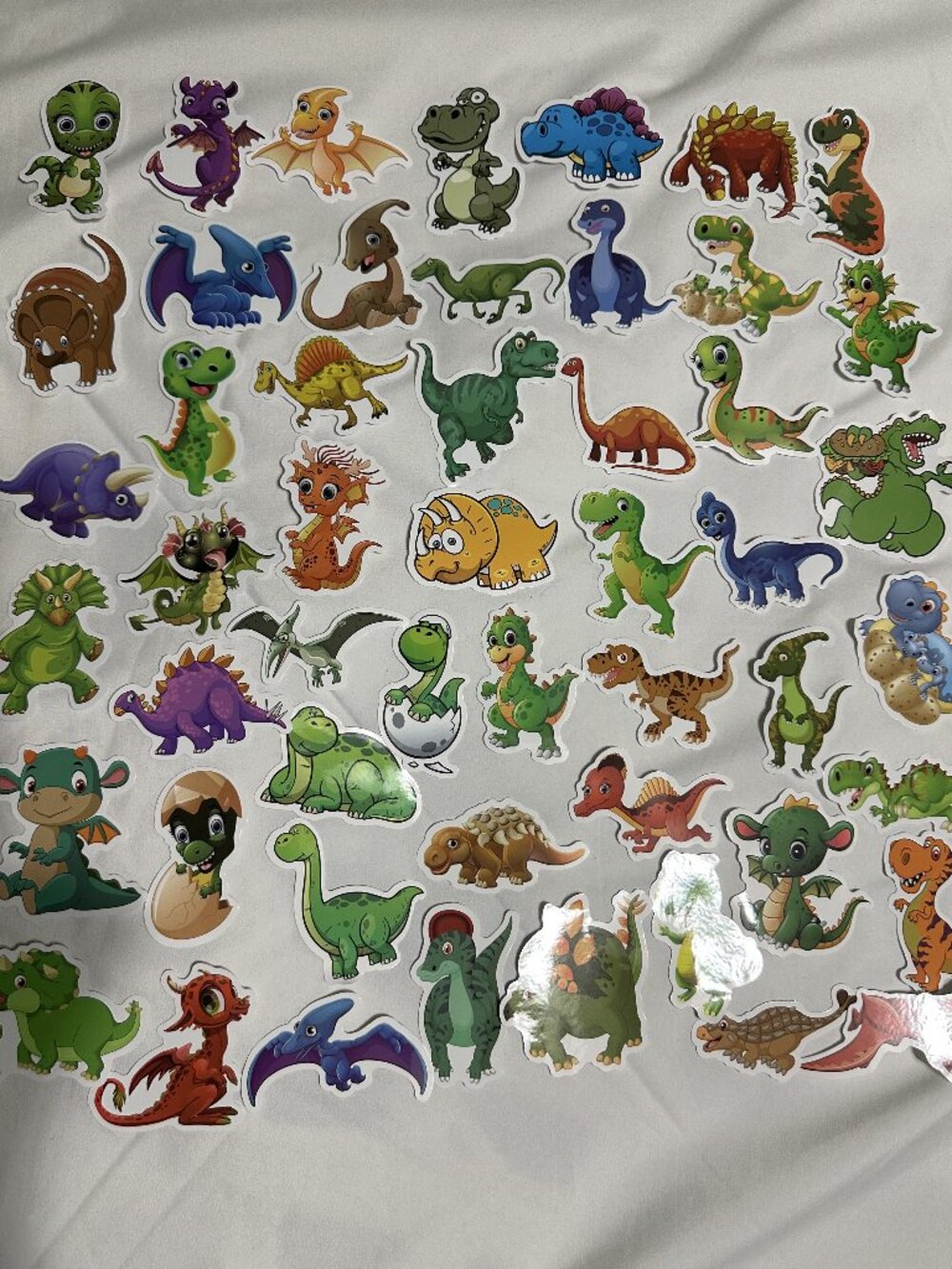 Dinosaur Vinyl Stickers Pack - 50 Pieces